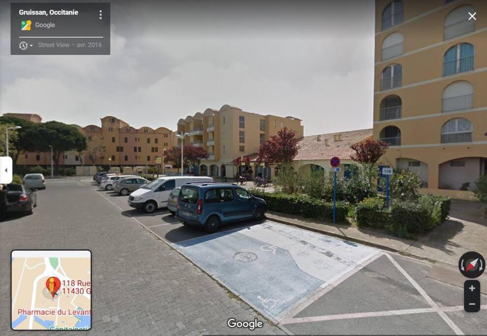 L'Escapade : Charmant T2 -Parking Gratuit, Piscine, Wifi, Clim Gruissan Eksteriør bilde