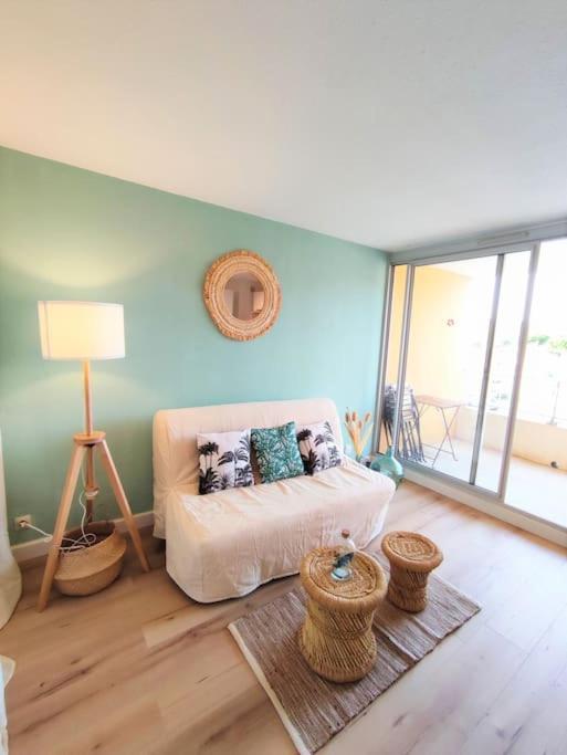 L'Escapade : Charmant T2 -Parking Gratuit, Piscine, Wifi, Clim Gruissan Eksteriør bilde
